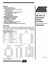 DataSheet AT28HC256E pdf